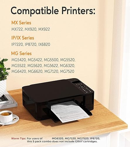 Miniatura 2 de Compatible Ink Cartridge Replacement for Canon 250 251 XXL (Black, Cyan, Magenta, Yellow)