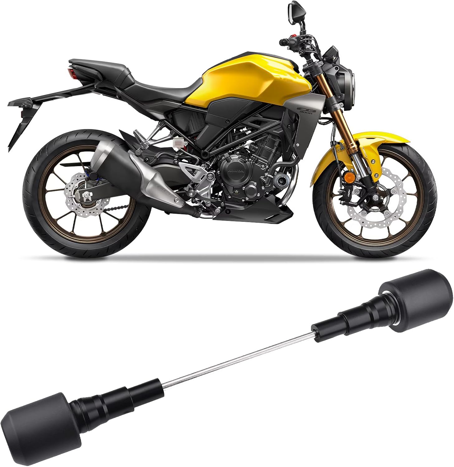 Motorcycle Accessories Falling Protection Frame Slider Fairing Guard Anti Crash Pad Protector (for Honda Vehicle) CB300R CB 300R 2017-2024-2025