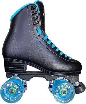 Jackson Ultima Finesse Womens Outdoor Quad Roller Skate Black/Teal Size 7
