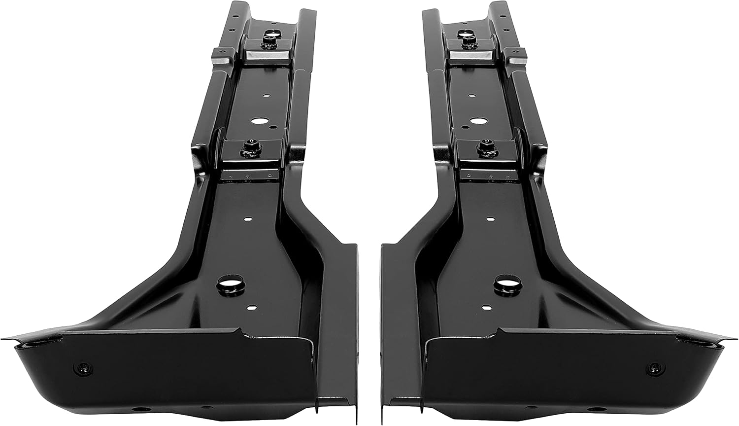 ECOTRIC Torque Boxes Floor Supports Full Body Mounts Compatible with 1997-2006 Jeep Wrangler TJ & LJ Metal Rust Repair Kit