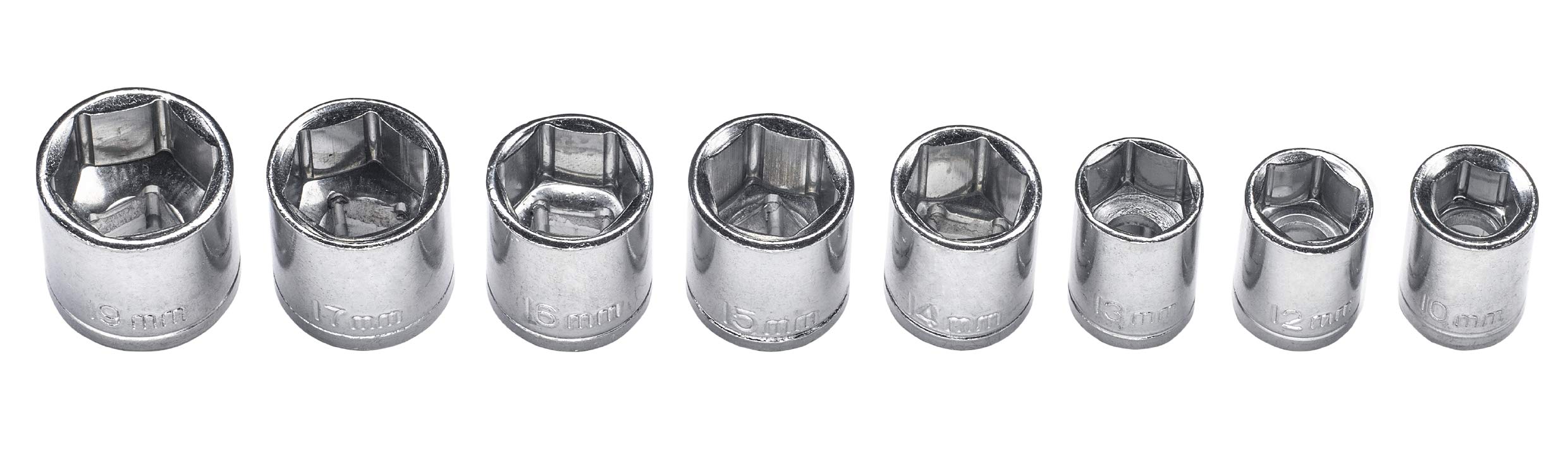 kwb mallette à outils universelle, 63 pièces | Mallette robuste en plastique dur | clés mixtes | douilles | cliquet réversible | embouts | pinces