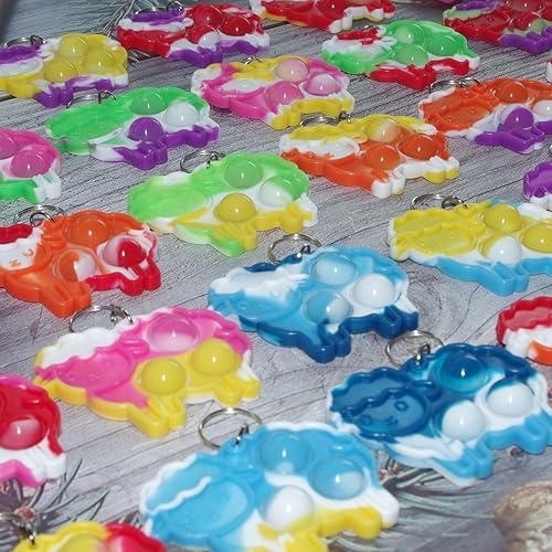 Miniatura 6 de 30 paquetes de ovejas a granel, juguetes para aliviar la ansiedad y el estrés para estudiantes, premio de burbujas, regalos de fiesta de verano para