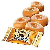 Vista 85 de Caramelo duro original Werther, chocolate sin azúcar (2.35 oz)