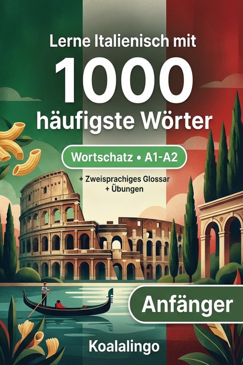 1000 Häufigste Wörter in Italienisch für Anfänger: Italienisch A1-A2: Vokabeln, Sätze & Übungen mit Glossar