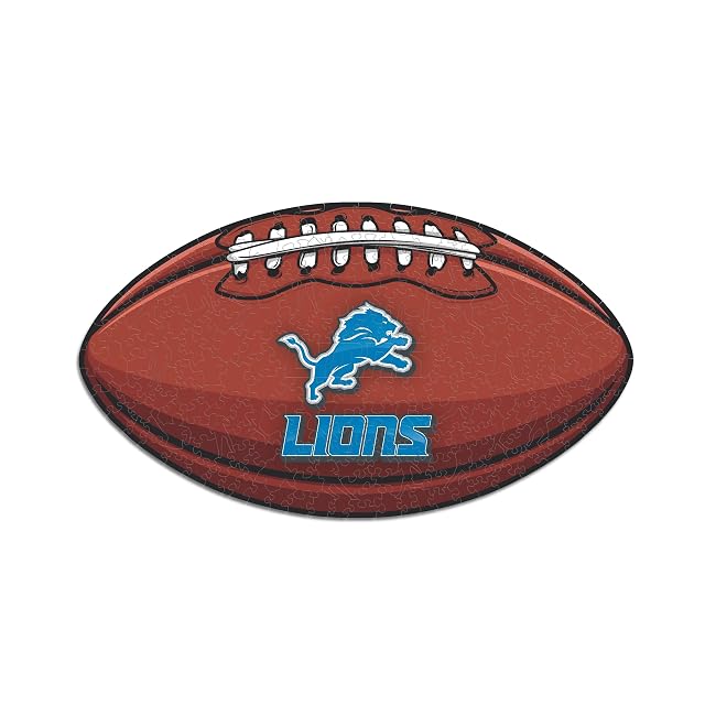 Foto 7 de 8 de Iconic Puzzles - Detroit Lions, Logo, Rompecabezas de Madera con Licencia Oficial de la NFL, 100% sostenible…