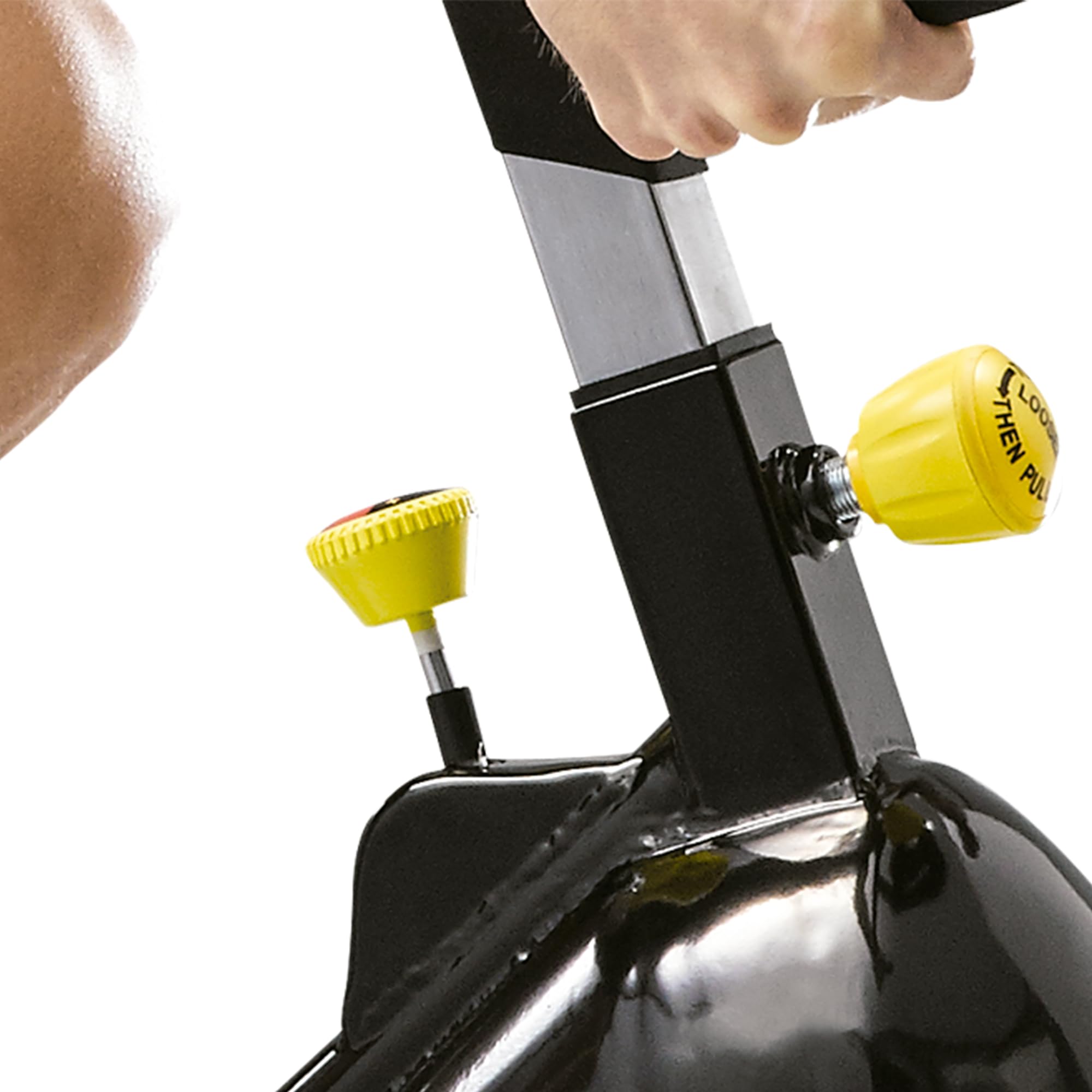 Horizon Fitness Cyclette GR3 - Indoor Spin Bike (Console Opzionale) - 124 x 49 x 116 cm