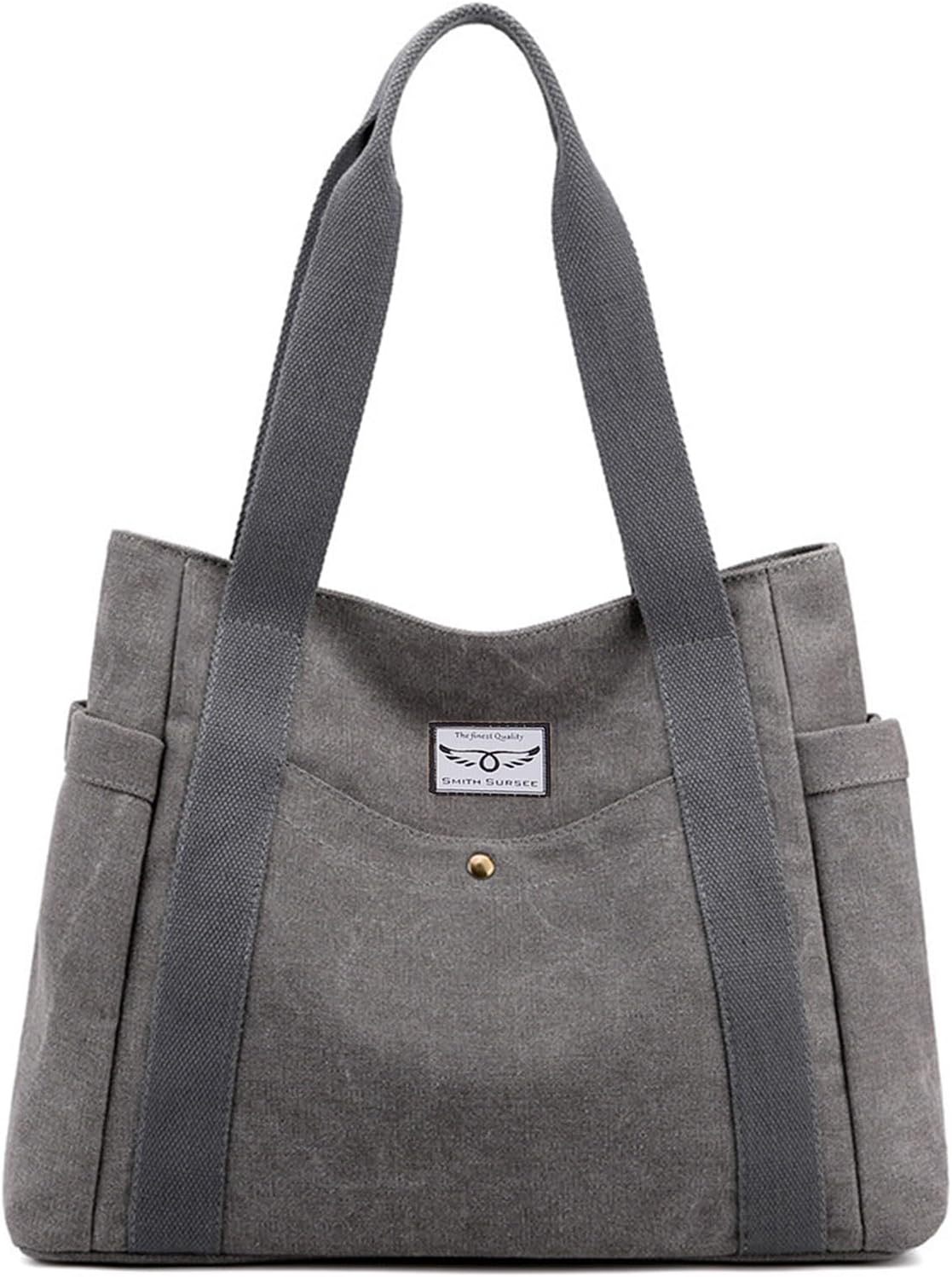 Tote Bags for Women Canvas Tote Purses Shoulder Bag Medium Handbag Top Handle Work Bags