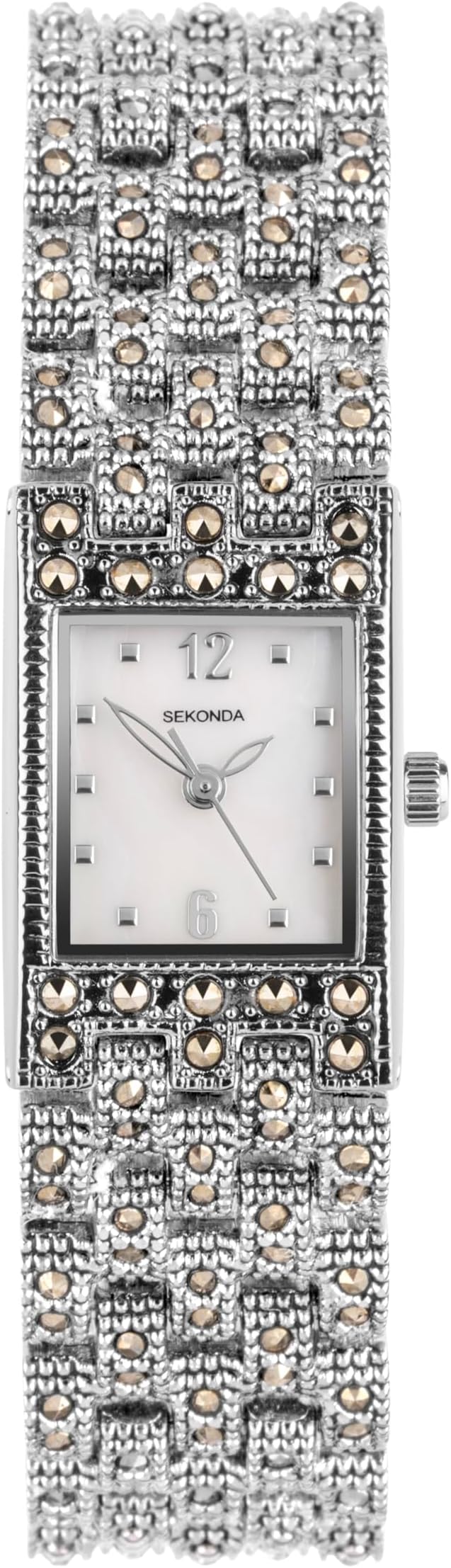 Sekonda 4880 - Watch for Women, White/Dark Grey Heather, 4880-AMZUK