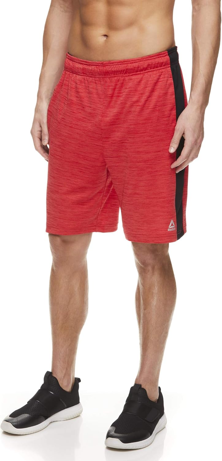 Reebok Men's Drawstring Shorts - Athletic Running & Workout Short w/Pockets : Sports & Outdoors