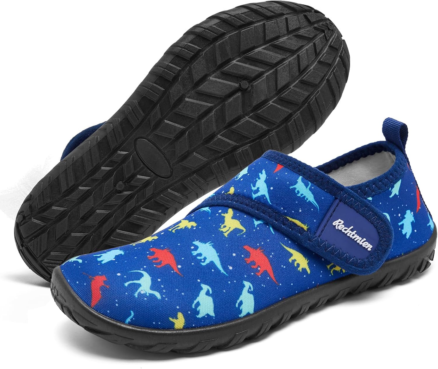 Rechtmien キッズ 幼児 ウォーターシューズ 男の子 女の子 速乾 ビーチ キュート スイムシューズ 滑り止め 素足 軽量