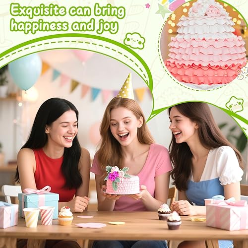 Miniatura 2 de Suuker Juego de 7 boquillas plisadas para tuberías de falda plisada, boquillas rusas de acero inoxidable, juego de tuberías para fondant de