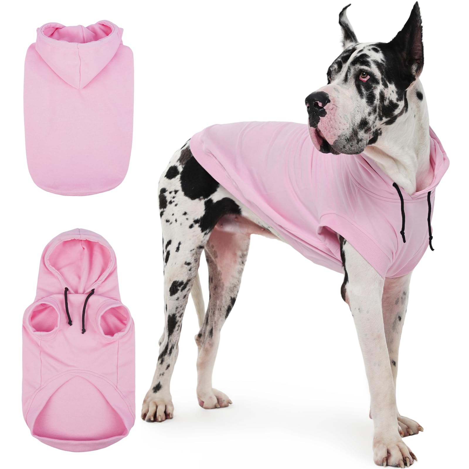 Sweat à capuche pour chiens de très grande taille IECOii, le confort sur mesure pour Saint-Bernard