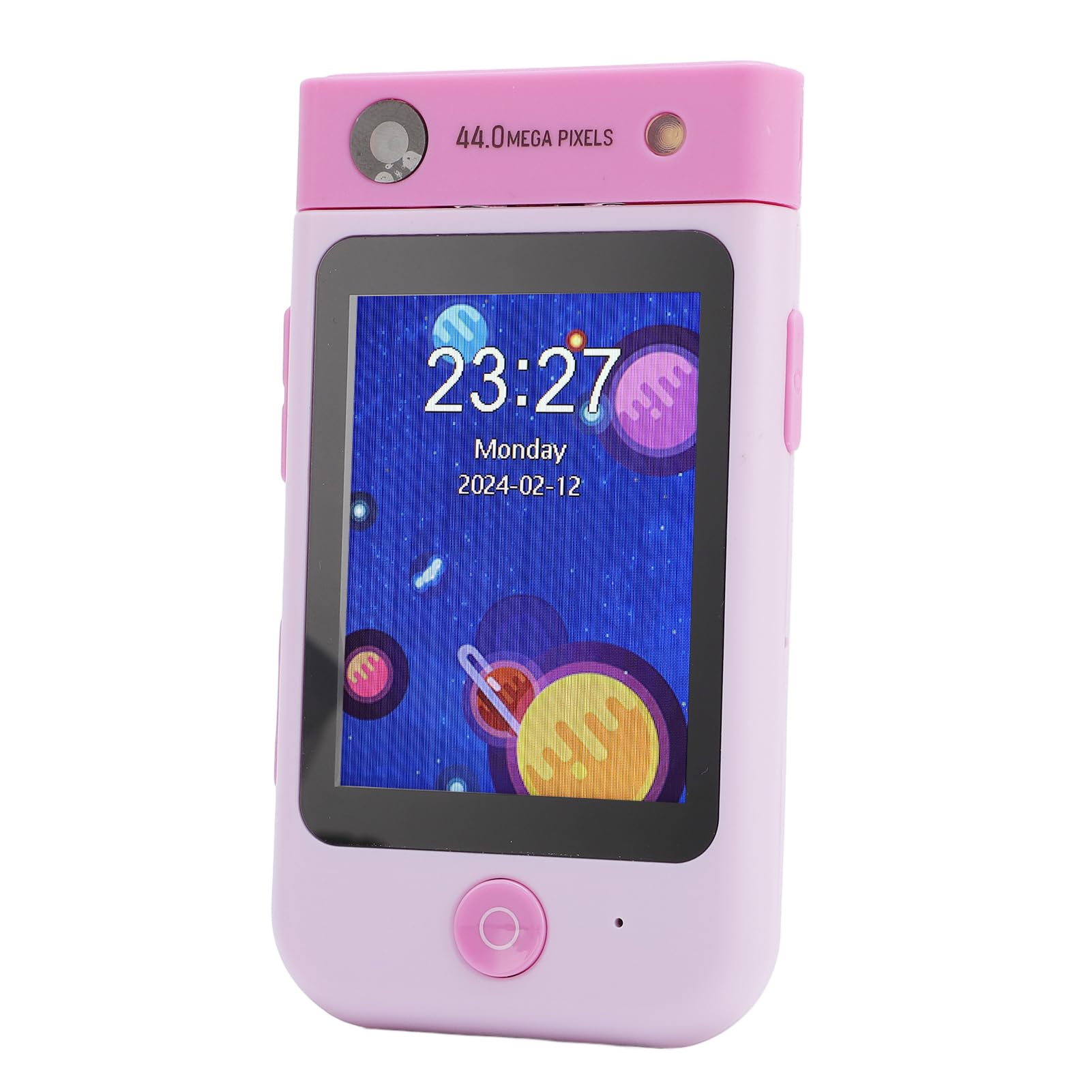Smart Phone per Bambini Giocattolo, Touchscreen da 2,8 Pollici 1080P Smart Phone per Bambini, per con Giochi Educativi Lettore Musicale Lettore Video per 3 10 Attività di Viaggio (PINK)