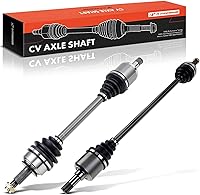 A-Premium Front CV Axle Shaft Pair for Honda Civic 1992-2000, del Sol 1993-1997, Acura EL 1997-2000 - Driver & Passenger Side