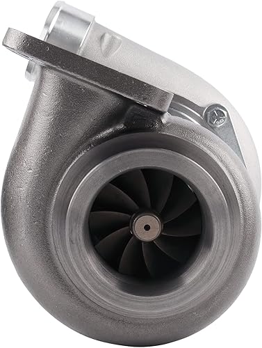 Miniatura 6 de PTE 6766 Doble rodamiento de bolitas Billet Compresor Rueda T4 Entrada abierta, Vband Outlet 0.96A/R Turbo UP a 935HP