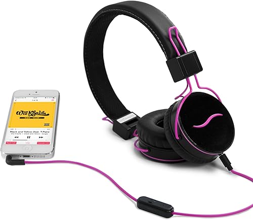 Hi-Fun Hi-Deejay Cuffia Professionale Metallo Microfono Tasto
Multifunzionale Nero Rosa : Cuffie con cavo Hi-Fun Hi-Deejay Cuffia Professionale Metallo Microfono Tasto
Multifunzionale Nero Rosa : Cuffie con cavo