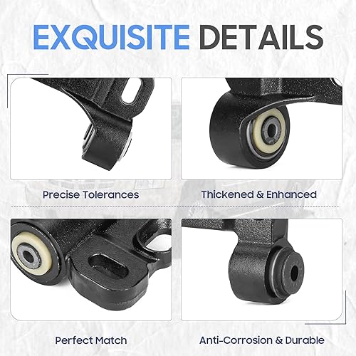 Miniatura 5 de Kit de suspensión de rótulas de brazos de control inferiores delanteros para Buick Rainier 2002-2009, Chevy SSR/Trailblazer, GMC Envoy,