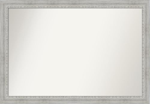 Amanti Art Espejo personalizado, espejo de baño rústico lavado, espejo de pared o espejo de tocador de baño sobre el fregadero (32.5 x 46.5