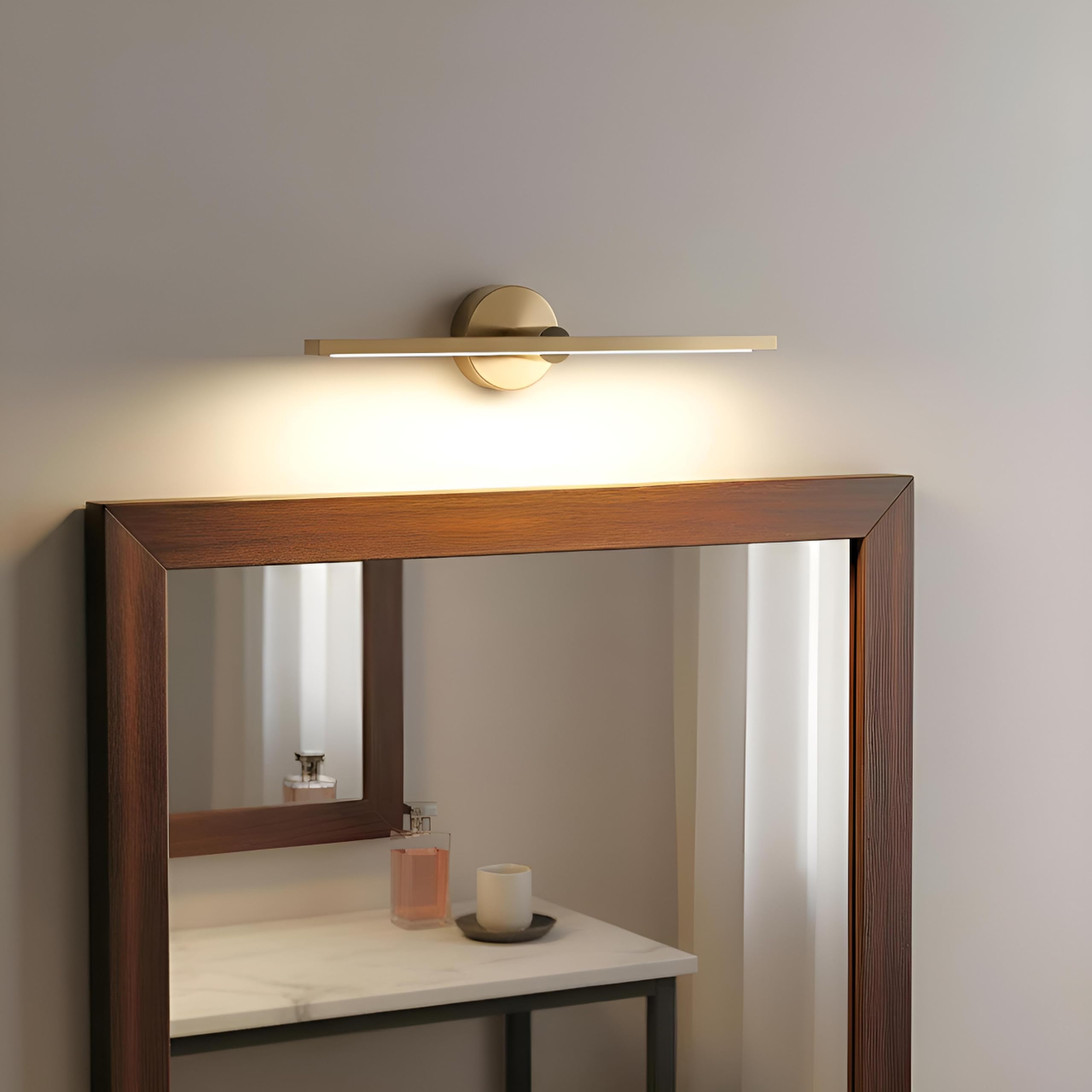 FILLISKA LED Mirror Light - Champagne Gold -14 FILLISKA LED Mirror Light - Champagne Gold -14