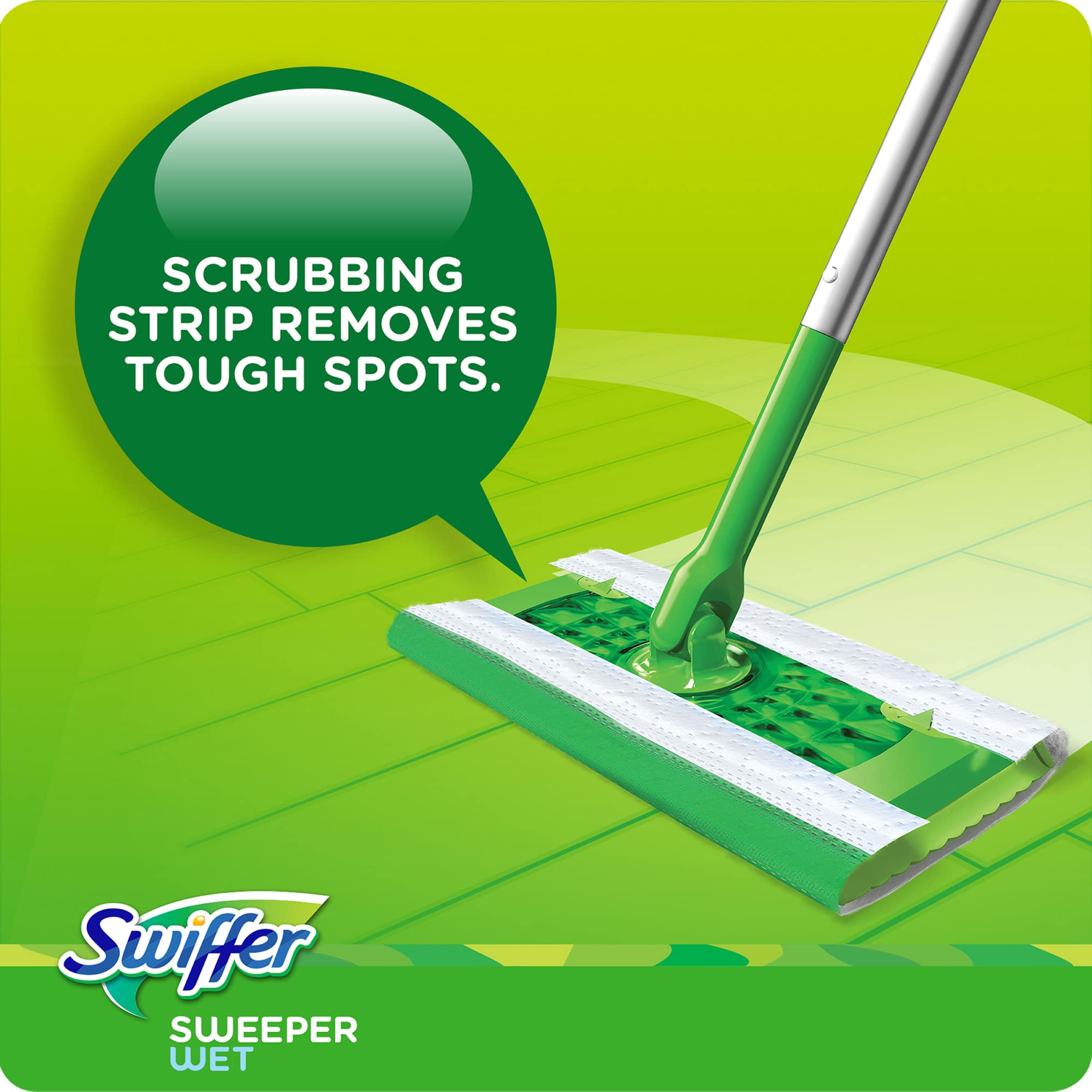 Swiffer productos – Swiffer – Sistema de recarga de mojado, gamuza, 12/caja – se vende como 1 caja