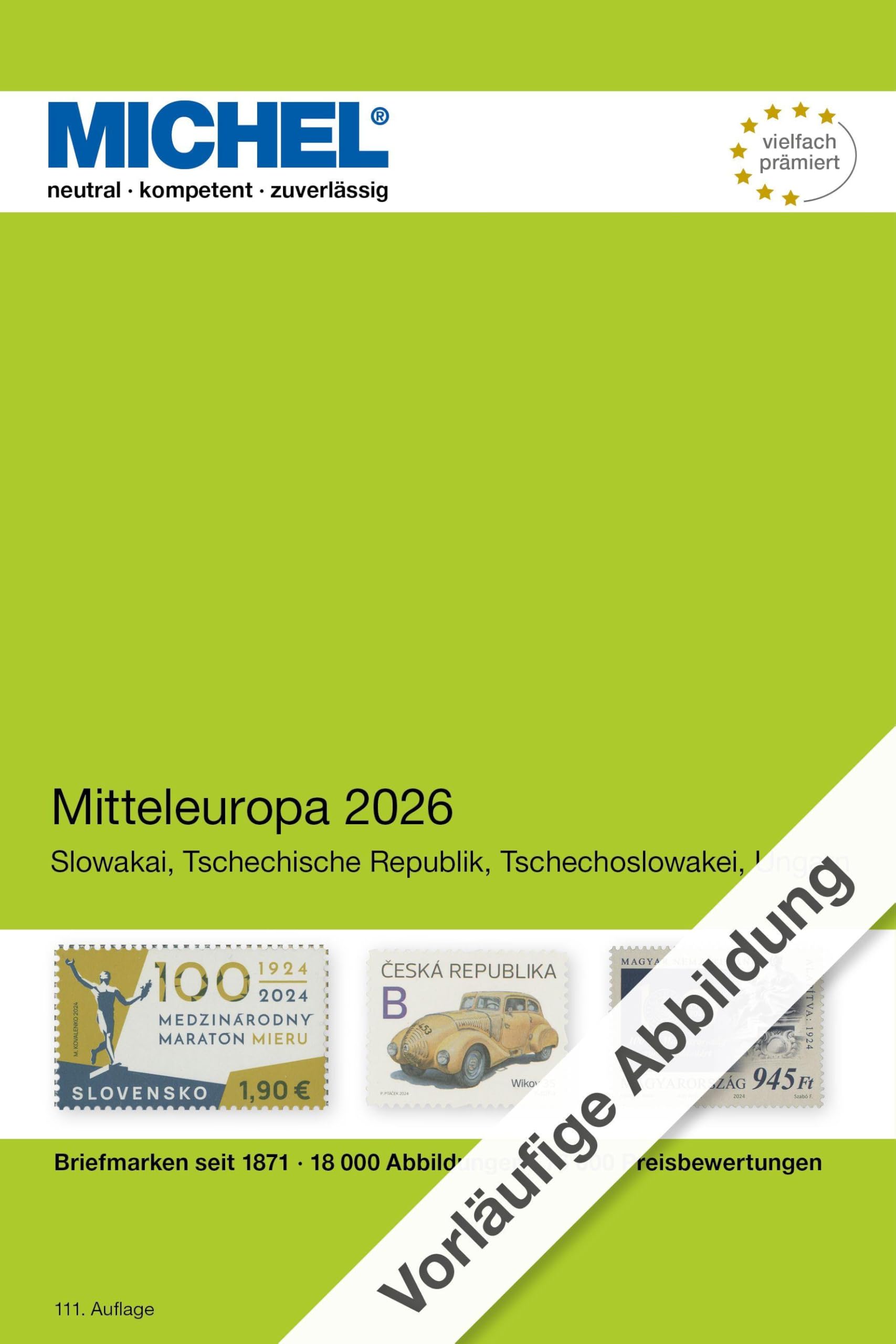 Mitteleuropa 2026: Slowakei, Tschechische Republik, Tschechoslowakei, Ungarn, Westungarn