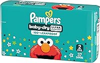 Vista 15 de Pampers Diapers - Baby Dry - Size 2, 37 Count, Absorbent Disposable Infant Diaper (Packaging May Vary)