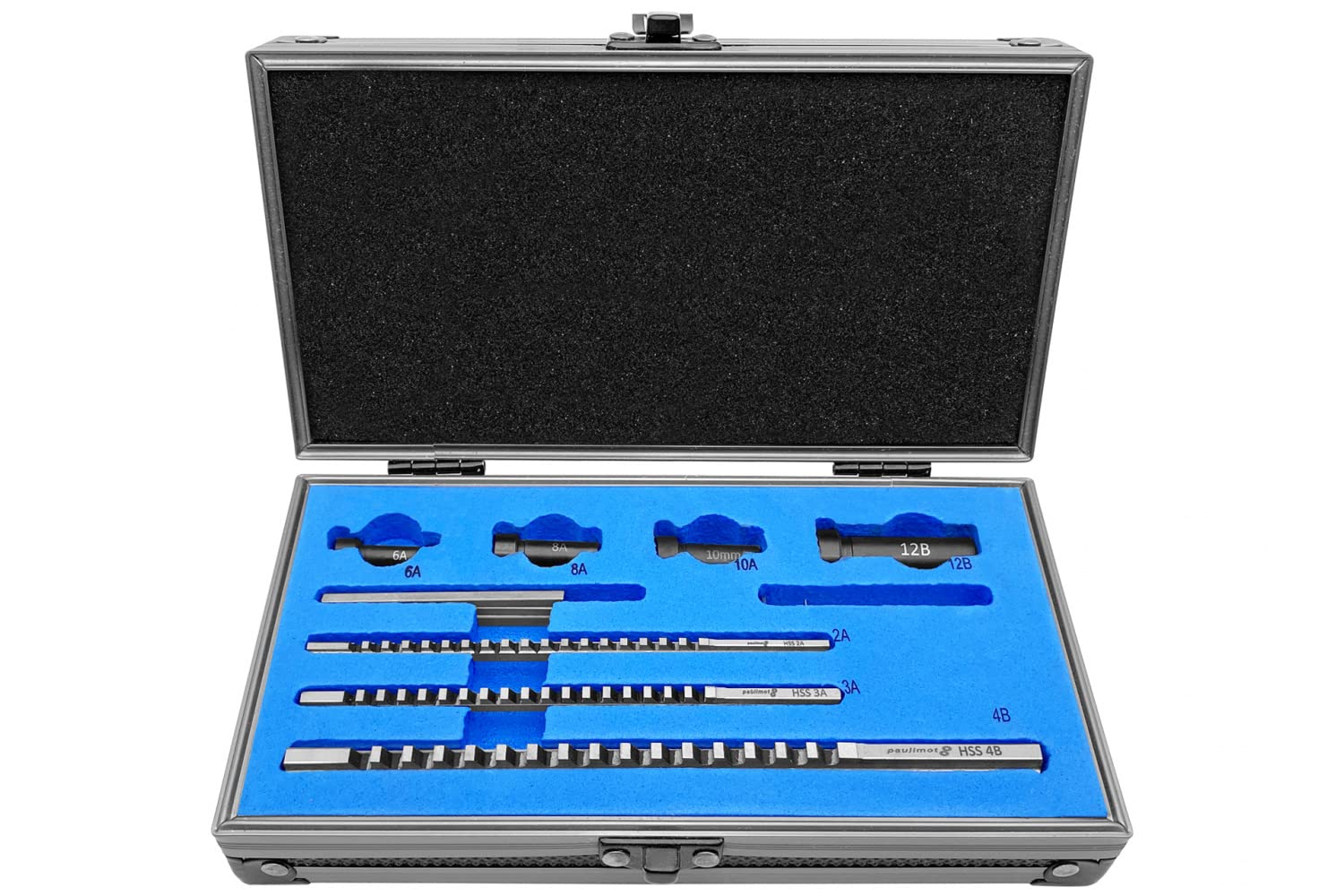PAULIMOT HSS-Räumnadel-Set 2 3 4 mm Keilnuten