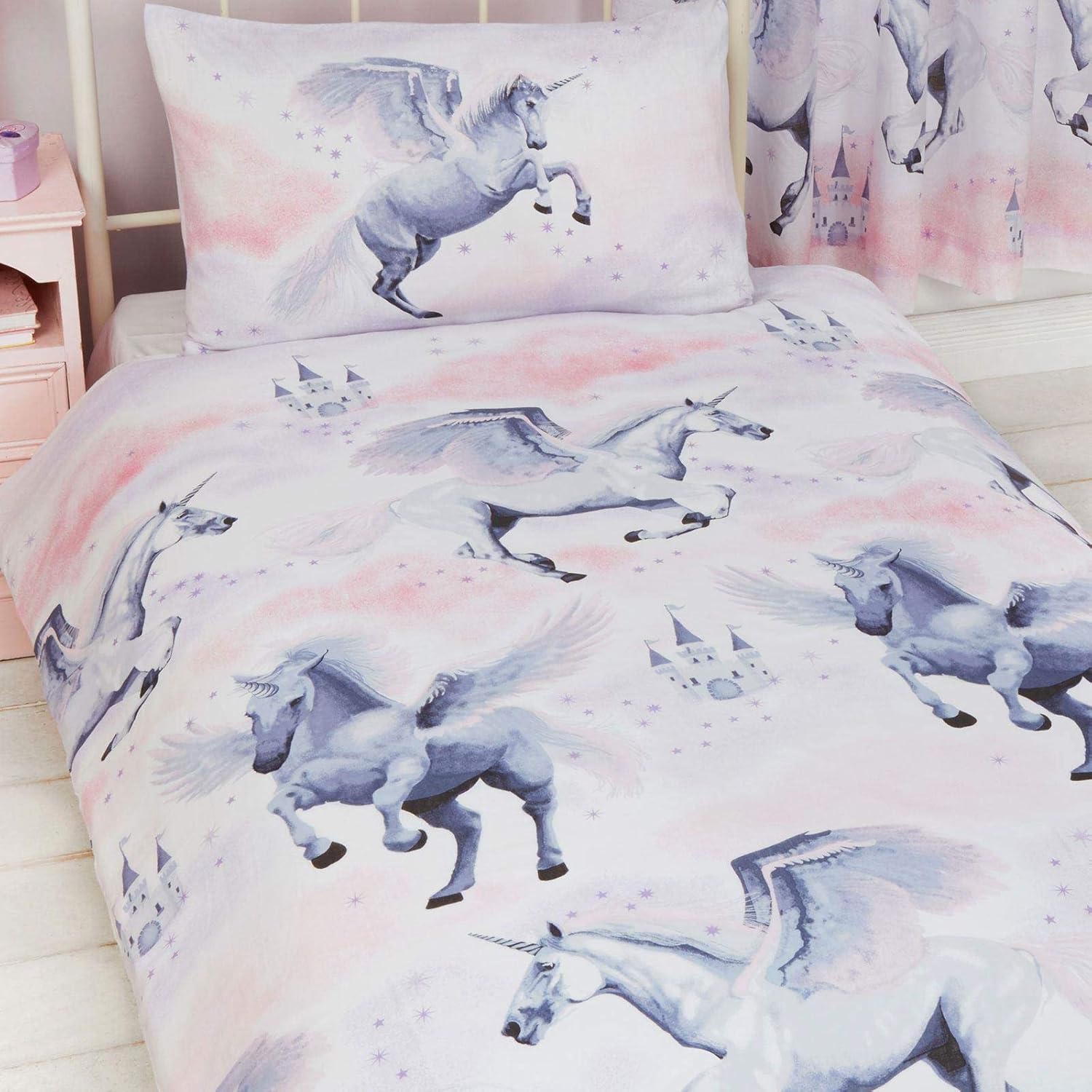 asda unicorn bedding single