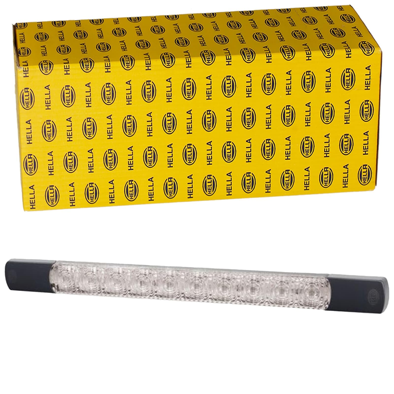 HELLA 2SD 980 819-201 Rearlight - Strip Lamp - LED - 24V - mounting/Screw Connection - Lens Colour: transparent - Cable: 2500mm - Plug: open cable ends - left/right - Quantity: 1
