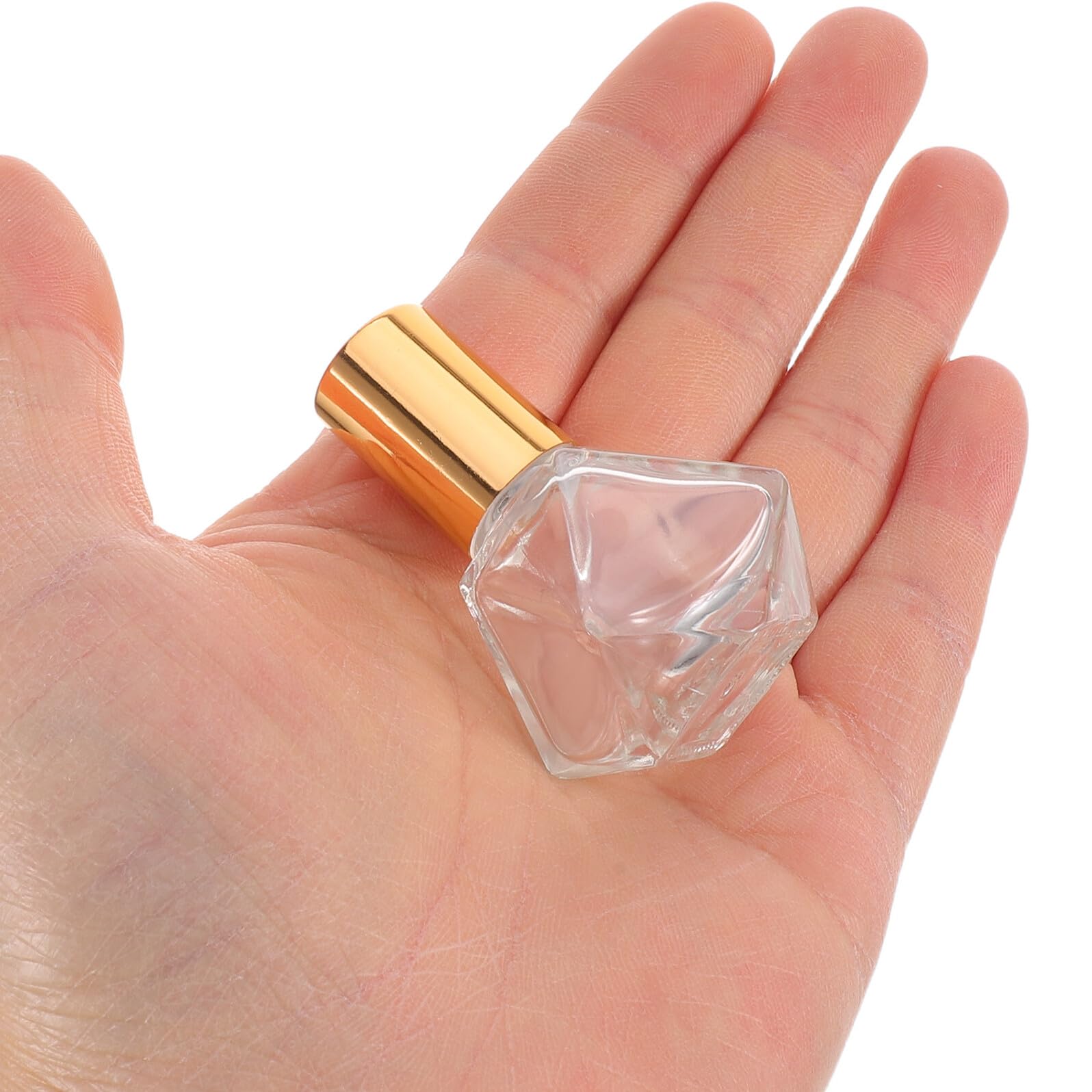 GALPADA 36 Stück Ml Ätherische Öle Rolle Glasflaschen mit Metallkugel und Ergonomischem Griff Fünfzackige Sternform Inklusive 2 Trichter und 4 Pipetten für Aromatherapie und Tägliche