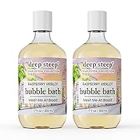 Vista 18 de Deep Steep Baño de burbujas, lima de coco, 17 onzas (paquete de 2) – Remojo calmante con manteca de karité, aceite de argán, aloe vera y aceite
