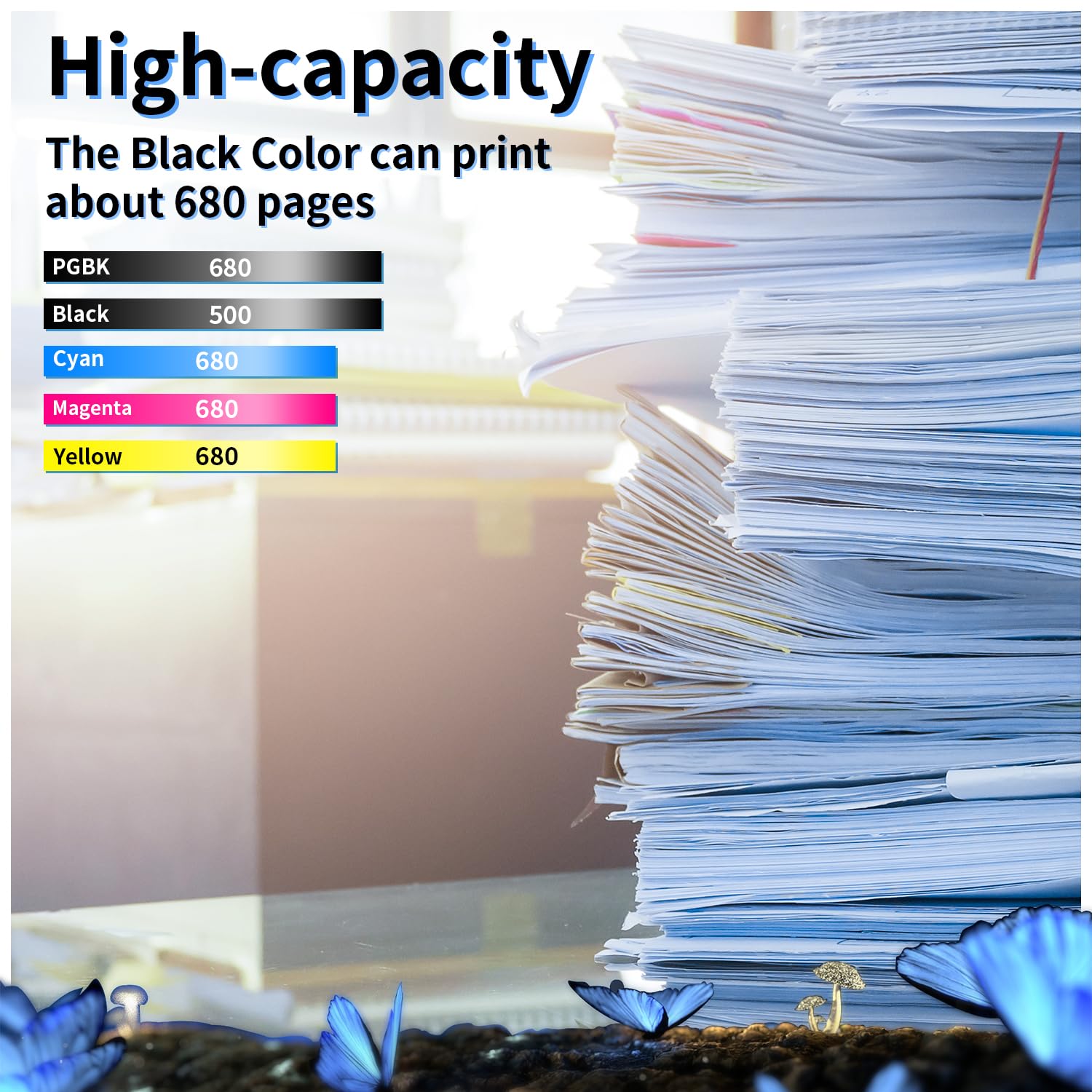 Supply Guy 5 XL Cartucce Per Stapanti Copatibile Con Canon CLI-571