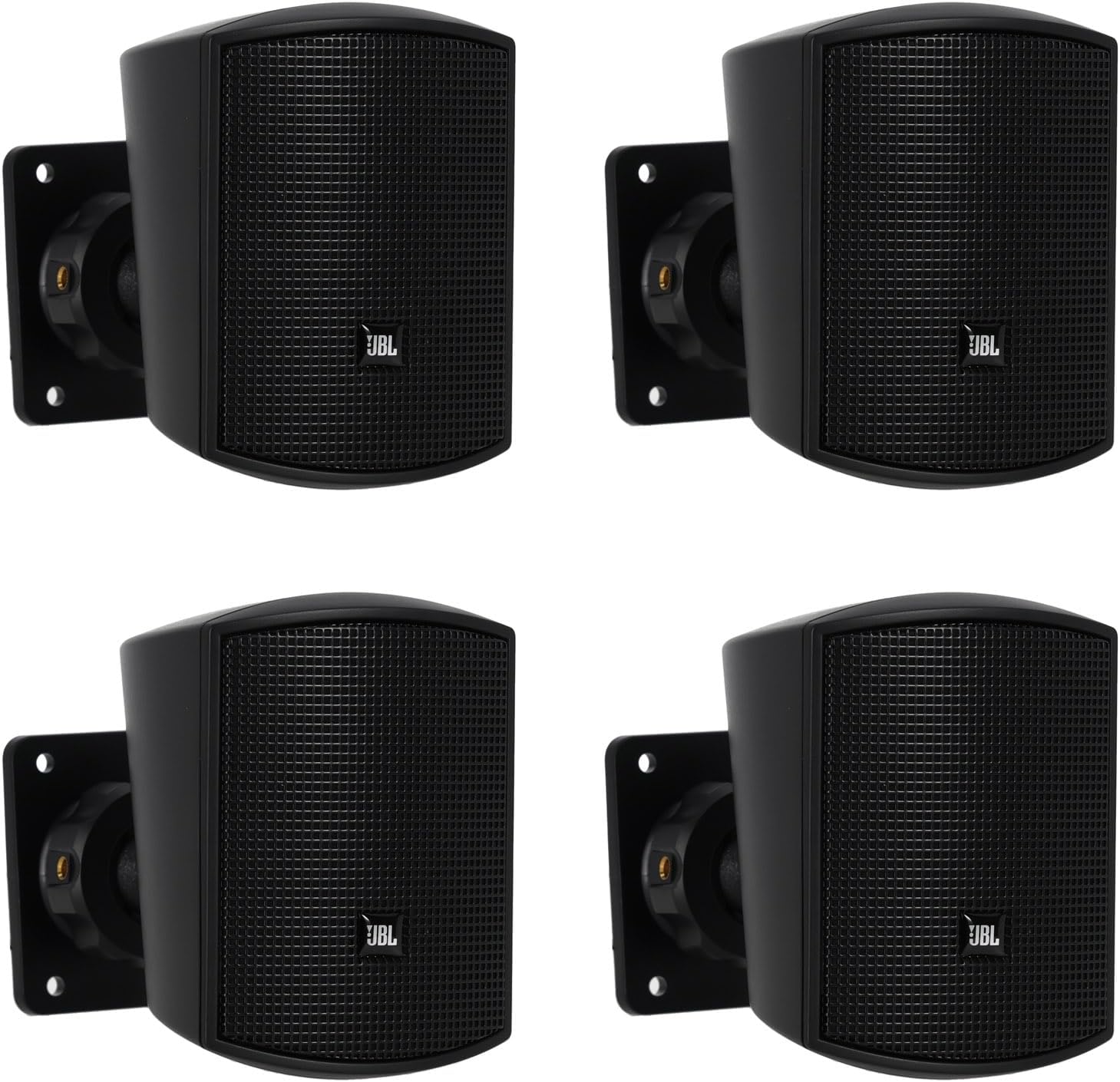 JBL Professional C50PACK Surface Mount Subwoofer and Mini-Satellite Loudspeaker System, Black