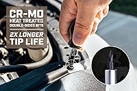 Vista 17 de Spec Ops Herramientas Destornillador multibroca, 6 en 1, puntas magnetizadas de doble cara, eje de acero Cr-Mo, 3% donado a veteranos