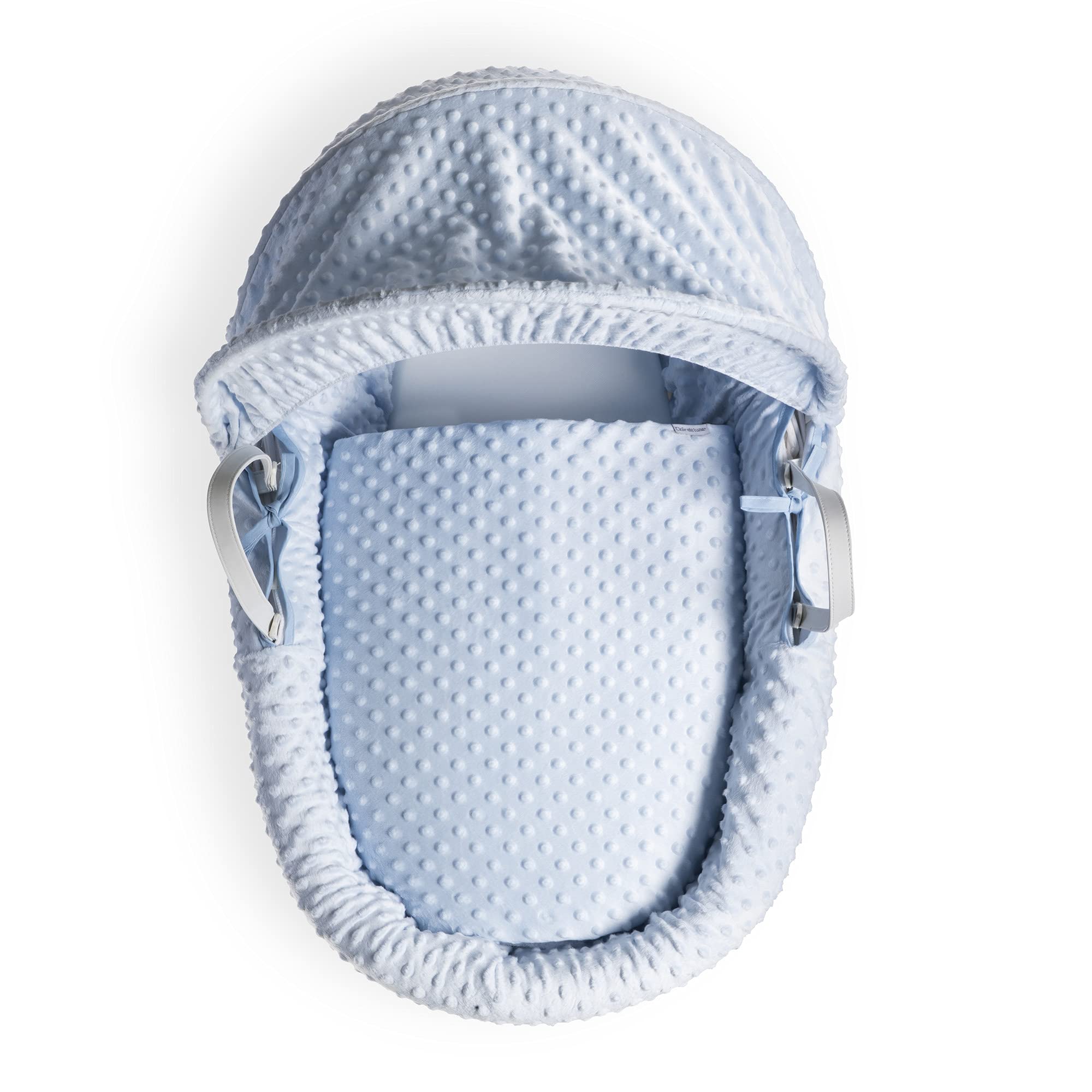Ensemble de couffin bleu Clair de Lune pour préparer le sommeil de bébé