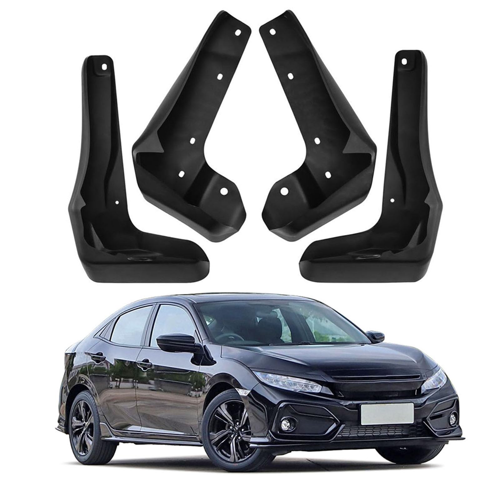 JGQFB Car Mudguards,Compatible with Honda CIVIC Hatchback 2021,Auto Parts