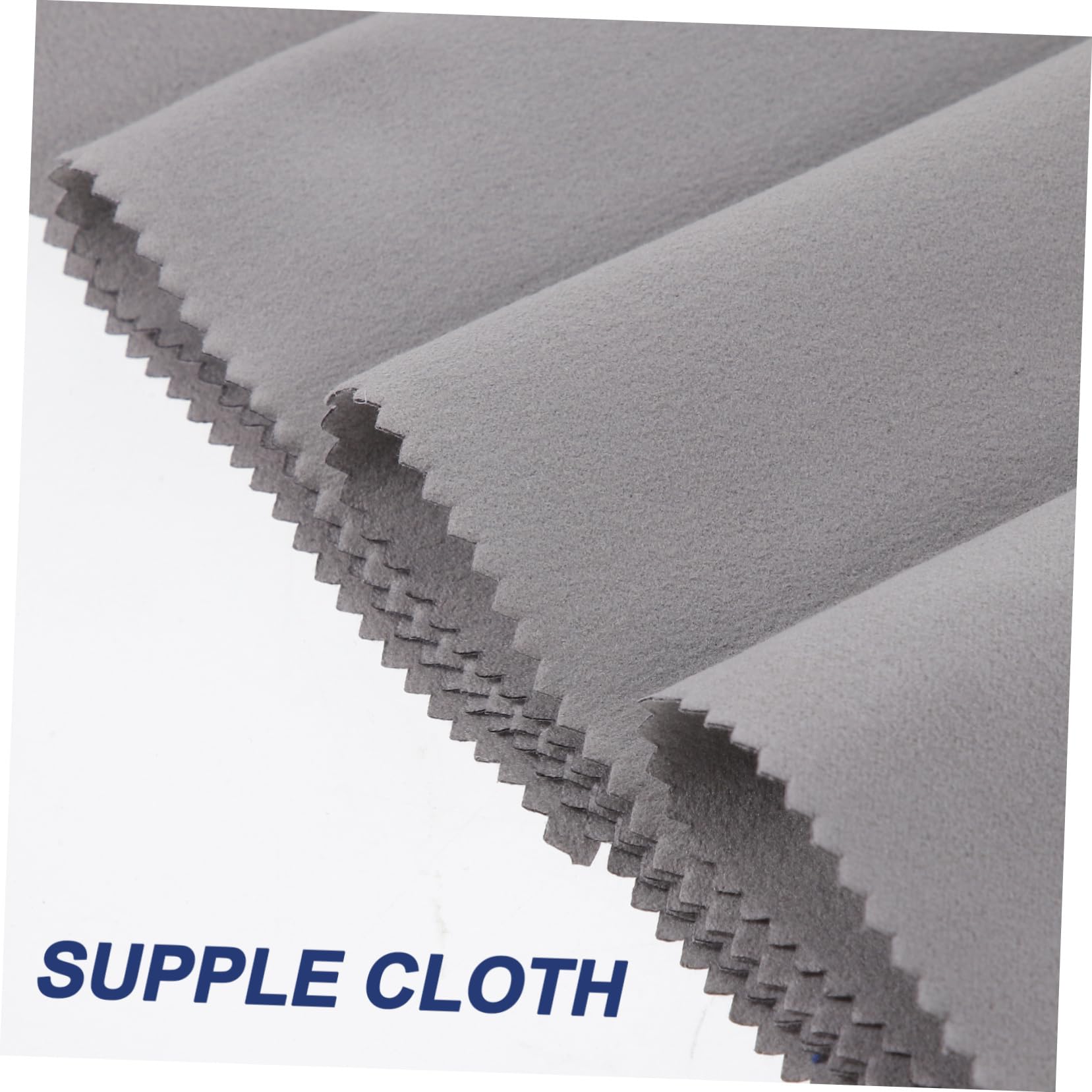 FAVOMOTO for Musicians 4 Pack Cleaning Cloths Gentle for Musical Instruments Grey