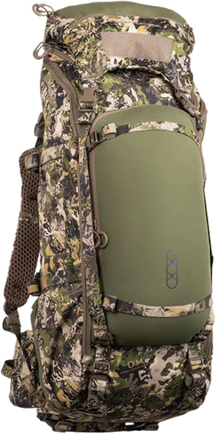 Eberlestock Brute 4500 Hunting Pack – Internal Frame Backpack with Cradle Hip Belt, Contour Shoulder Harness, 4500ci Capacity for 2–3 Day Hunts – Military Green