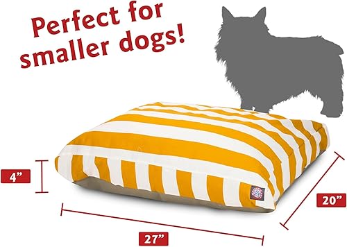 Miniatura 44 de Majestic Pet Villa - Cama rectangular para perro, lavable, cama antideslizante y cómoda para mascotas, cama de jaula con funda extraíble lavable,