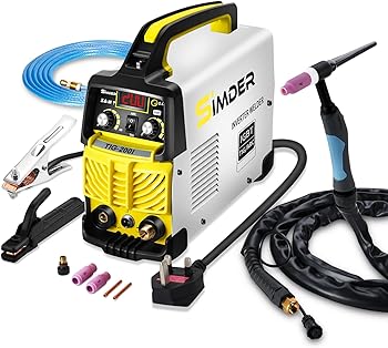 SSIMDER TIG-200I Tig Welder Beginner-Friendly Inverter TIG Welder