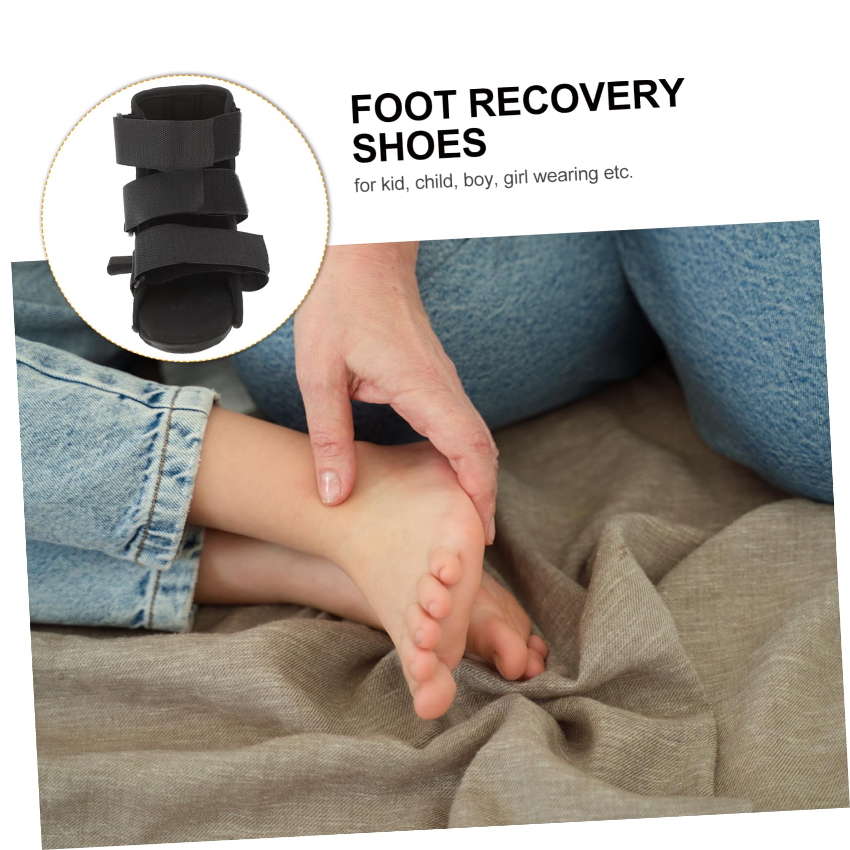 minkissy Safe Comfortable Footwear T-shaped Correction Shoes for Boys and Girls Pediatric Walking Boot Foot Spiked Shoes Size