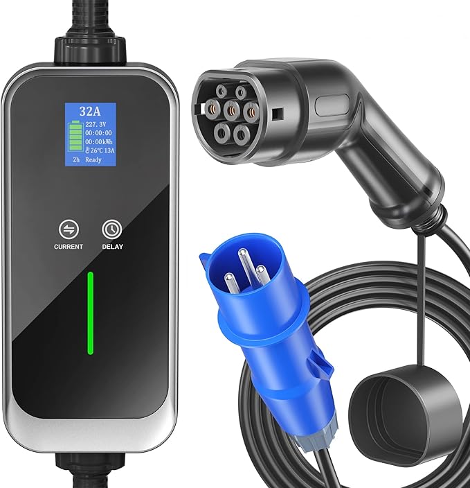 16A 3.6KW IEC 62196-2 Cavo Caricatore EV Di Tipo 2 Con Spina Schuko EU - Foto 9