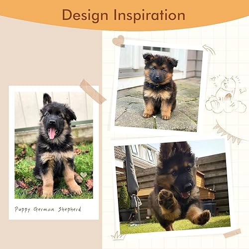 Miniatura 2 de Toallas de mano para perros para baño, cocina, decoración del hogar, toallas de mano de pastor alemán, toallas de cara colgantes, absorbentes,