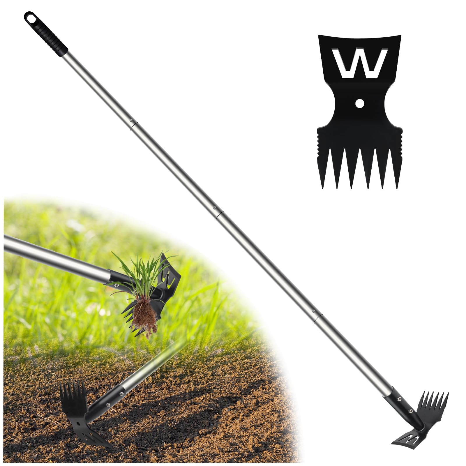 YUJOIBAN 2-in-1 Weed Puller