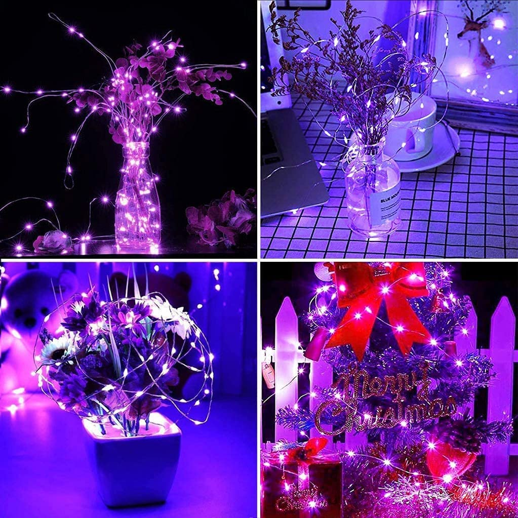 Luci LED A Filo Di Rame - 50 Metri, 500 LED, Impermeabili, Per Decorazioni Feste E Casa - Foto 8