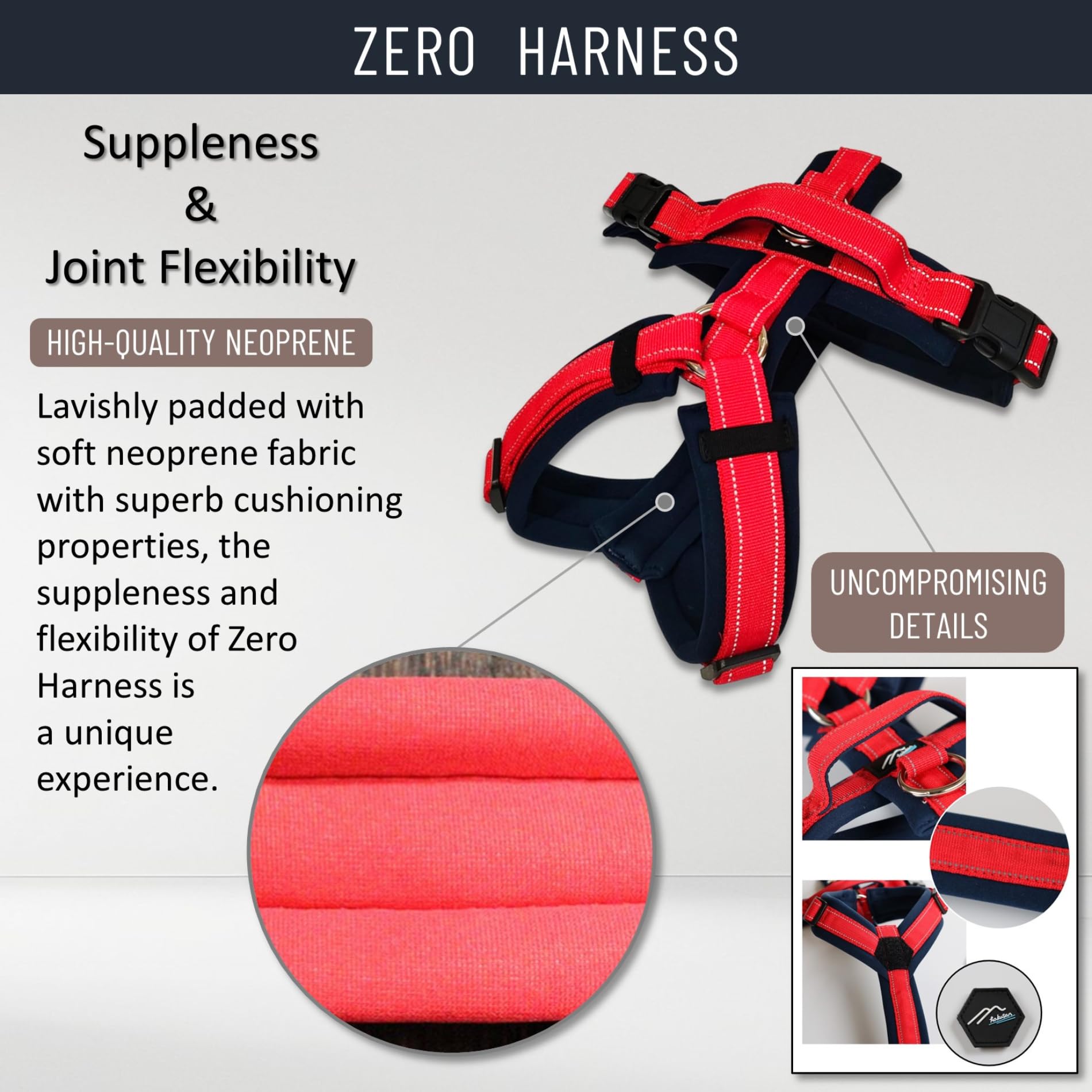 Hakusan: arnés Zero Mesh Series, arnés para perro, acolchado, ajustable, diseño sin tirones, seguridad, marca japonesa, perro pequeño, perro mediano, (malla/lima × amarillo, XXS)
