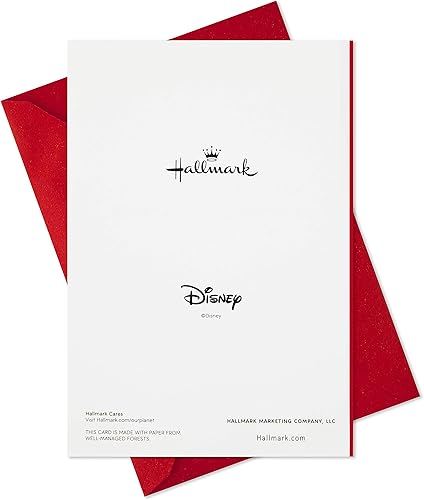 Miniatura 6 de Hallmark juego de tarjetas de Navidad de Disney, diseño de Mickey Mouse alegre