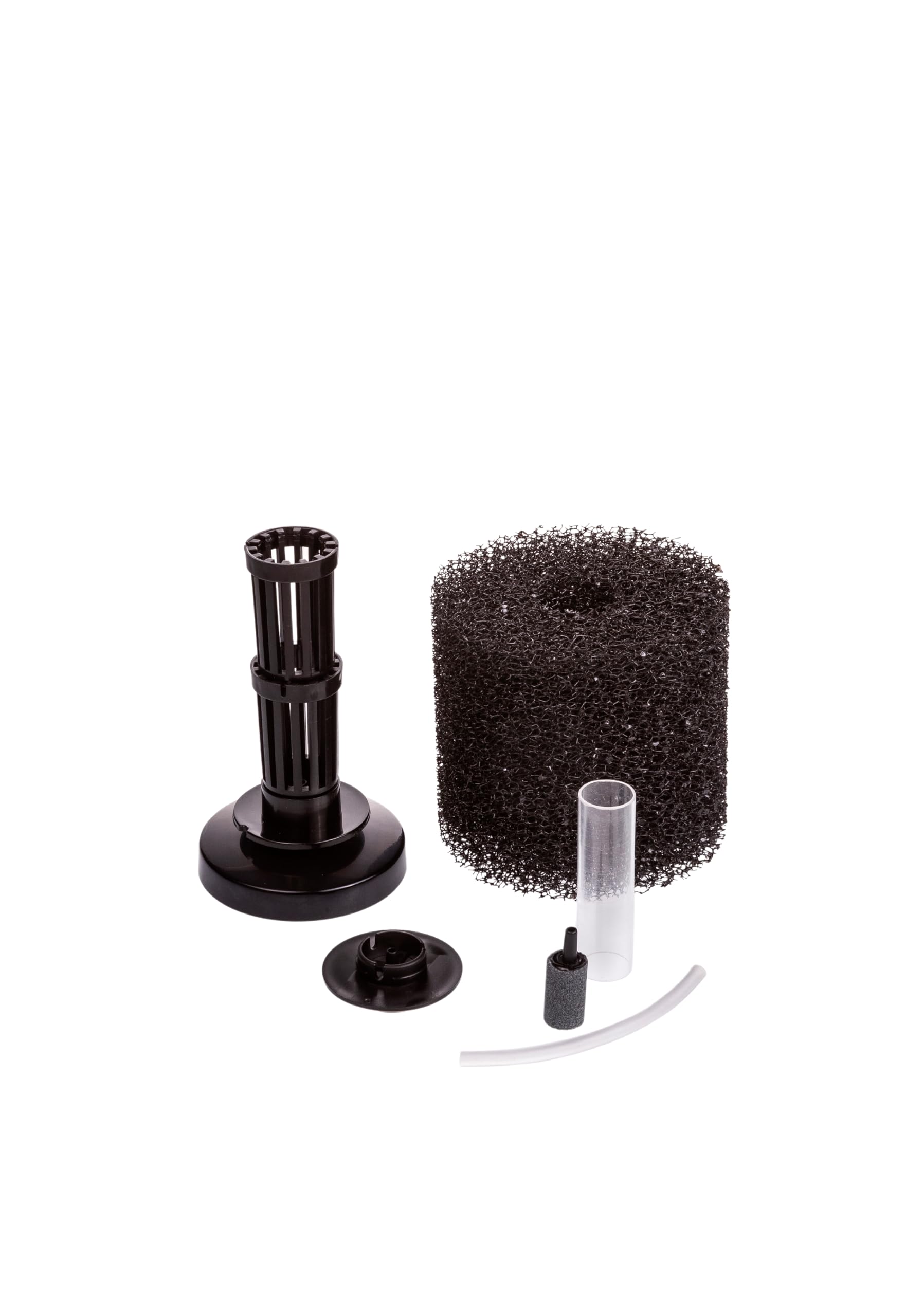 UNEAK Extra Small Aquarium Sponge Filter Fish Tank Silent Filteration Breeding Fry Betta Shrimp Nano Tank Accessories Air Stone 4-inch Airline Tubing up to 5 Gallon - image 6