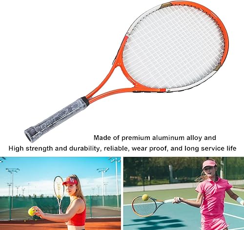 Miniatura 4 de 27 Inch Tennis Racket, Aluminum Alloy Nylon Recreational Racquet with Racket Bag, for Beginners Intermediate Players Adults Teens