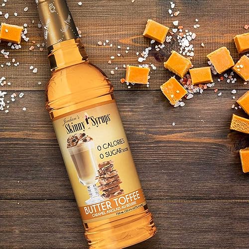 Miniatura 6 de Toffee inglés - Jordan's Skinny Syrups sin azúcar, 25.4 onzas líquidas